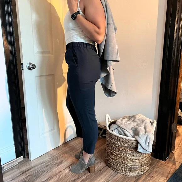 Banana Republic | Pants & Jumpsuits | Banana Republic Navy Blue Dress Pant  With Pockets Small | Poshmark